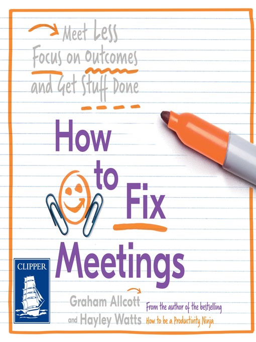Title details for How to Fix Meetings by Graham Allcott - Available